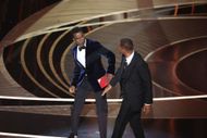 Tony Rock reacts to the slapping incident involving his brother and Will Smith (Image via Myung Chun/Getty Images)